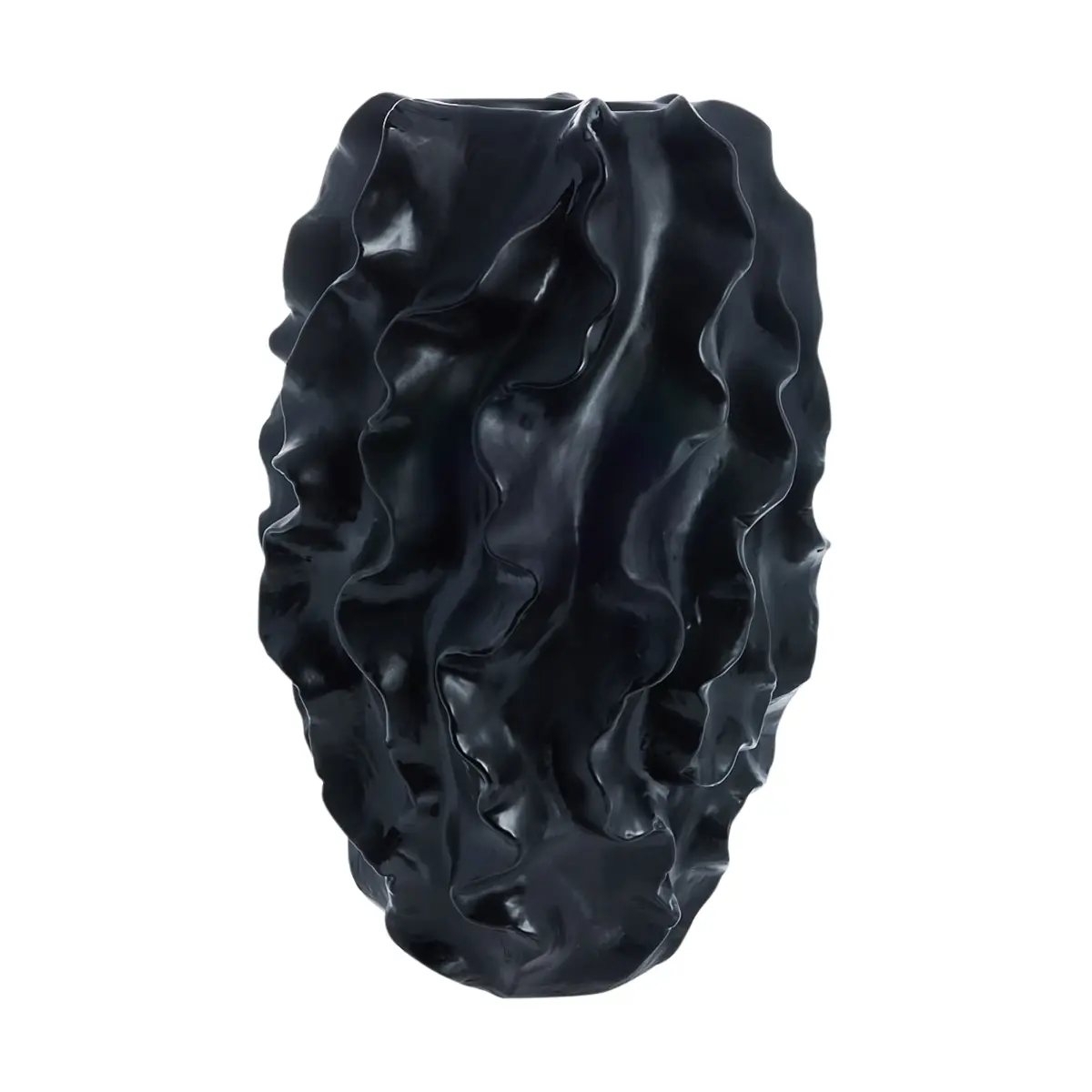 Sannia vase 48 cm, Black