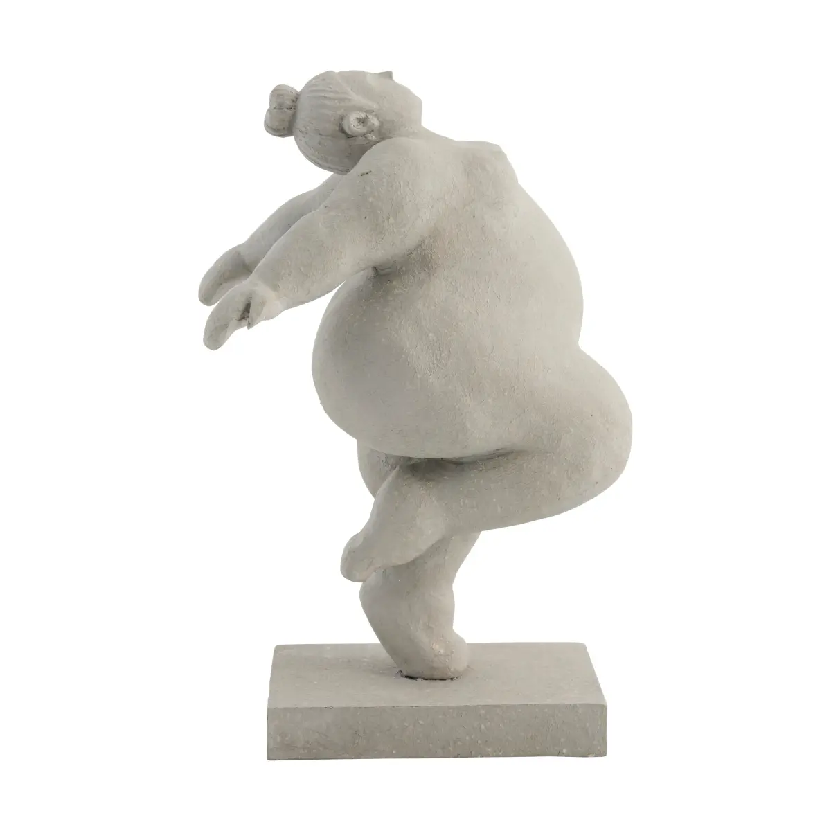 Serafina dekorasjon, Dansende kvinne 23 cm, Grey