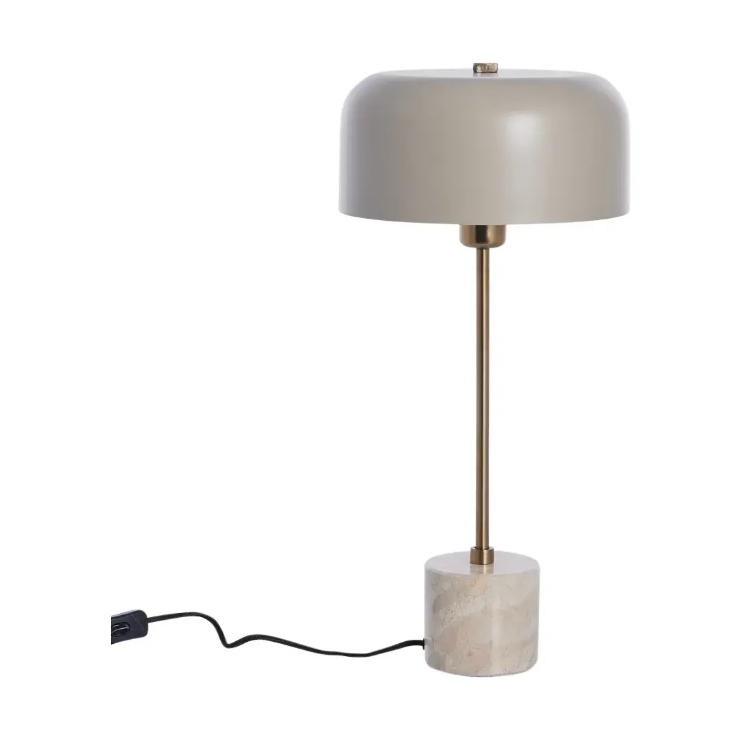Sofillia bordlampe 53 cm, Linen-Light gold