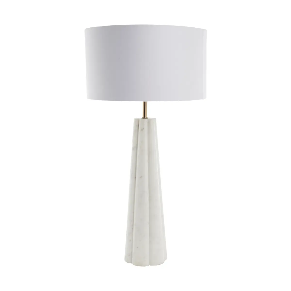 Sophie bordlampe 66 cm, White