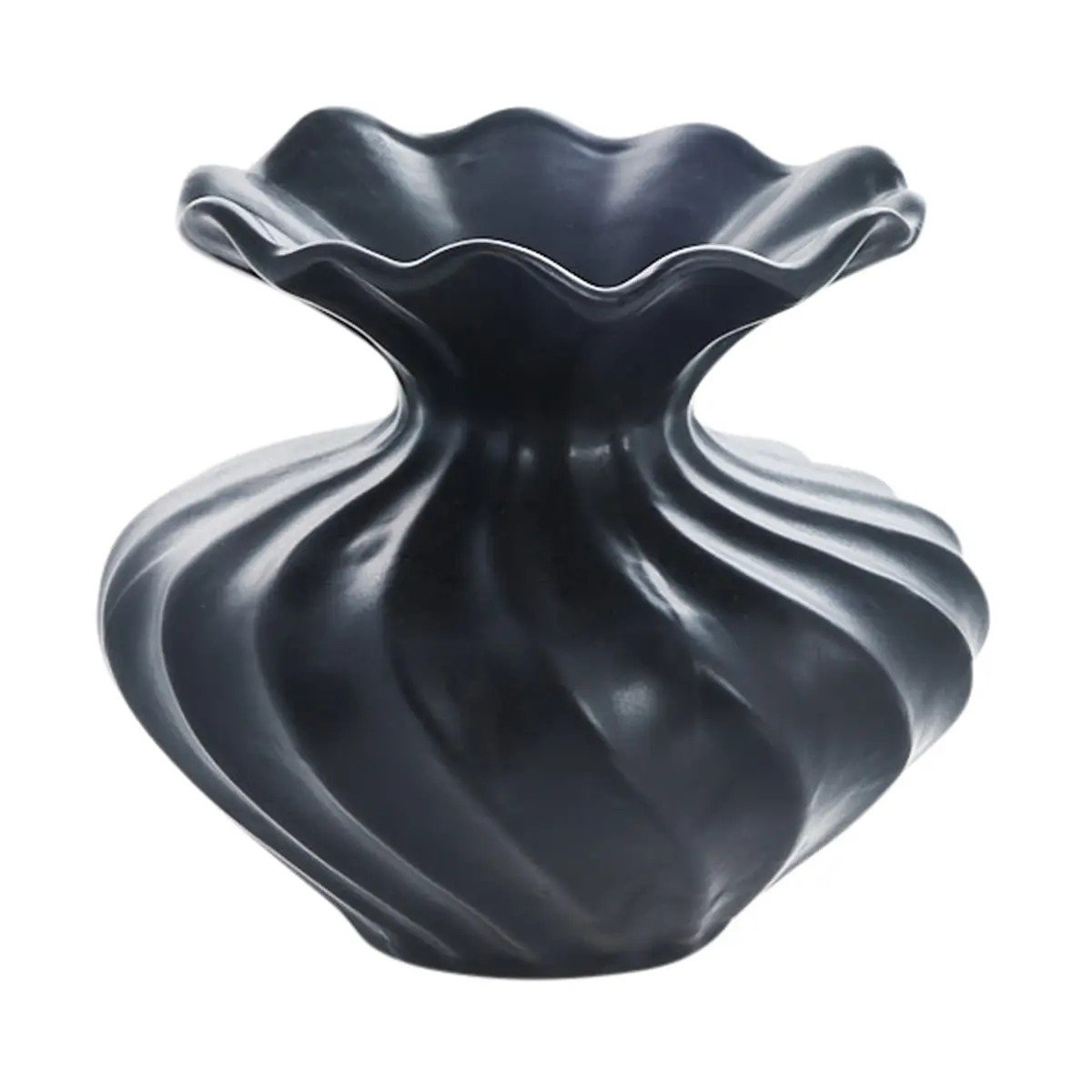 Susille vase 14 cm, Black