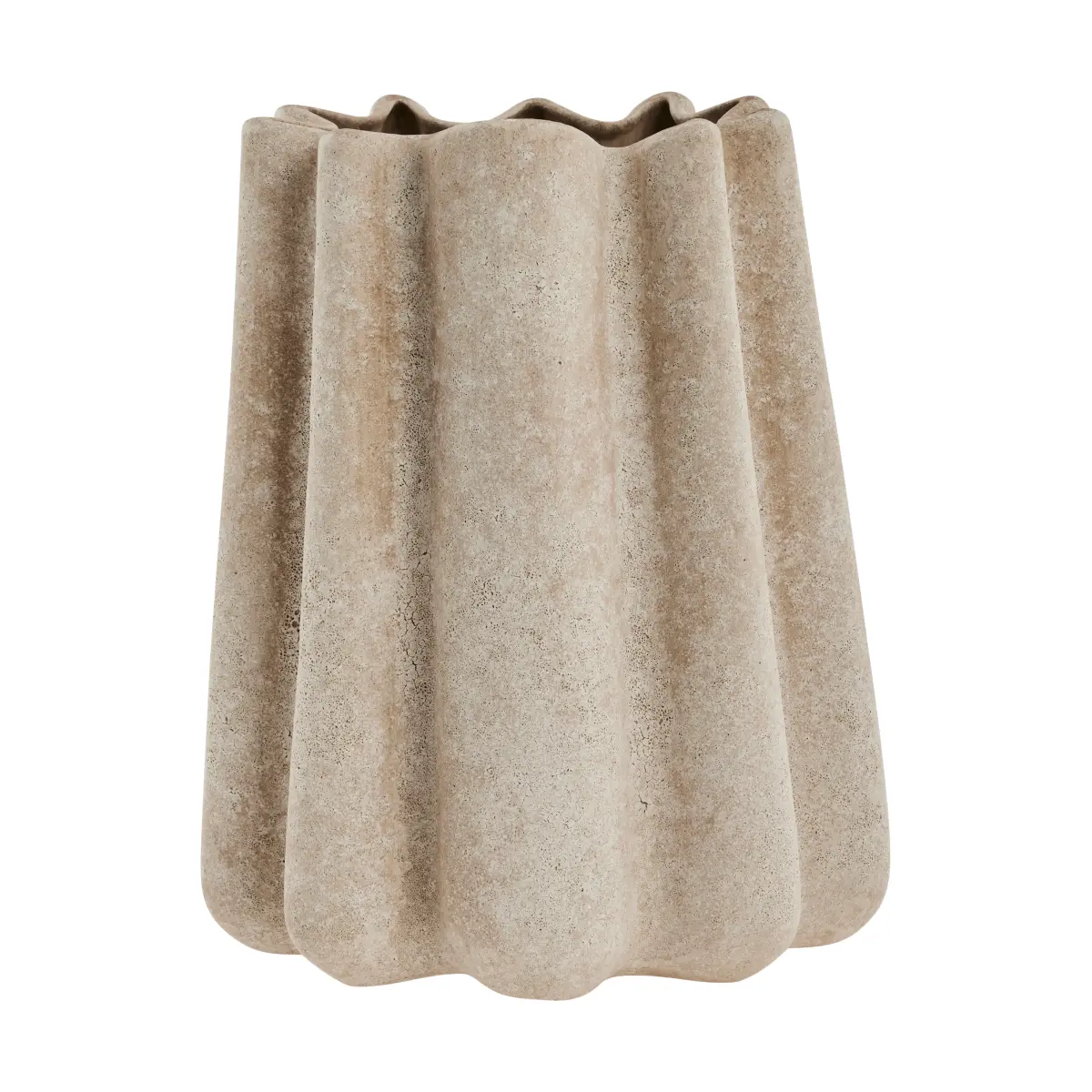 Valina vase 30 cm, Linen