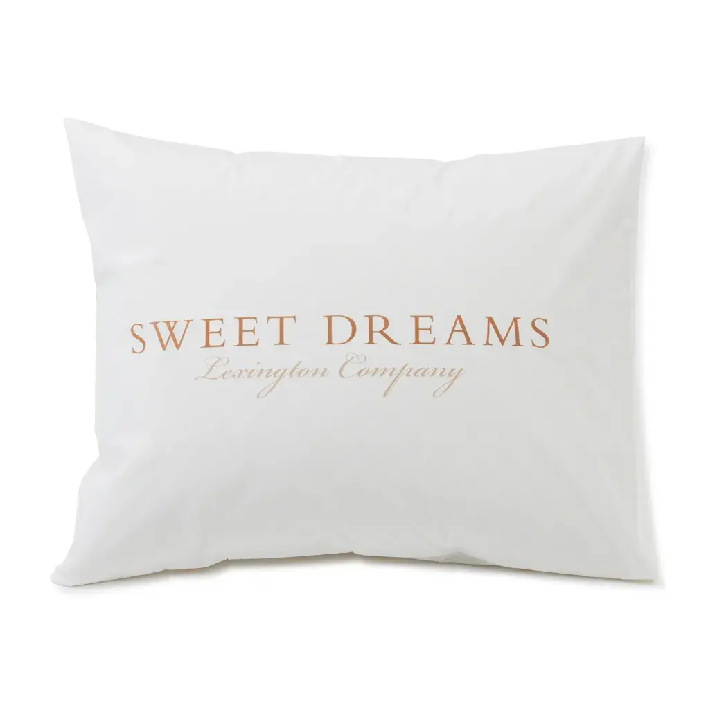 Printed Sweet Dreams Poplin putevar 50 x 60 cm, White