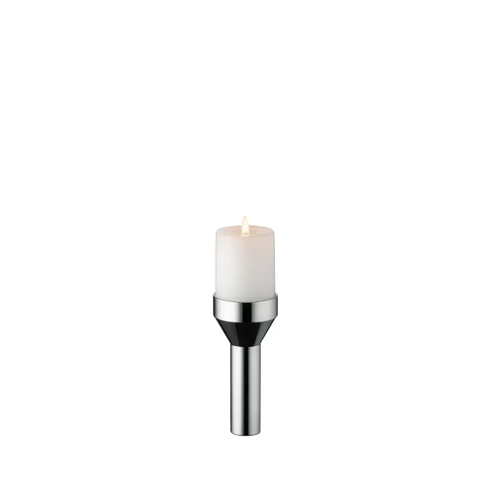 Curve lysestake, chrome, pillar