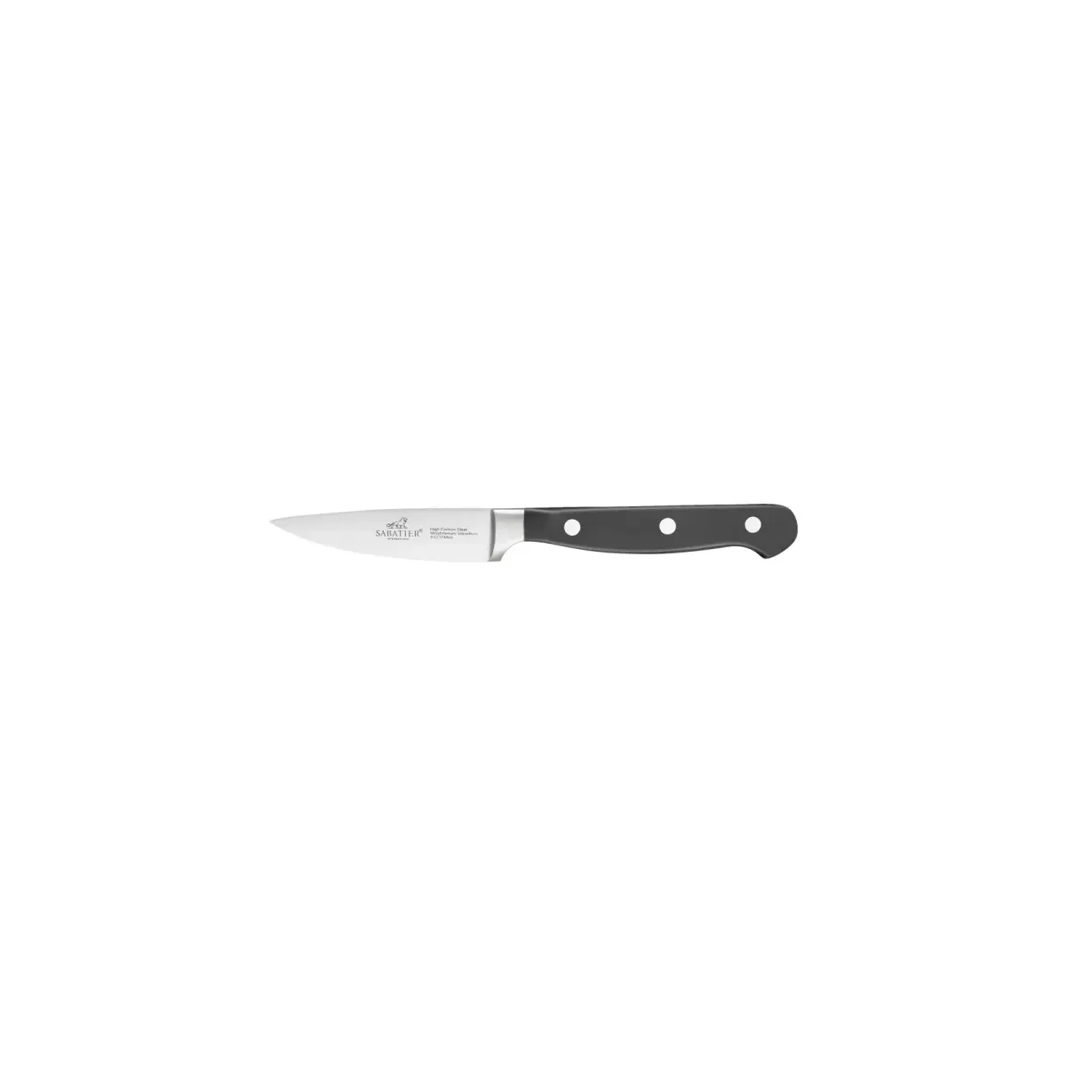 Lion Sabatier Herb knife Pluton 10 cm Steel/Black