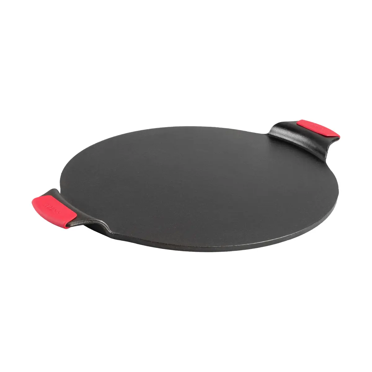 Pizzastein med silikonhåndtak, Ø38 cm