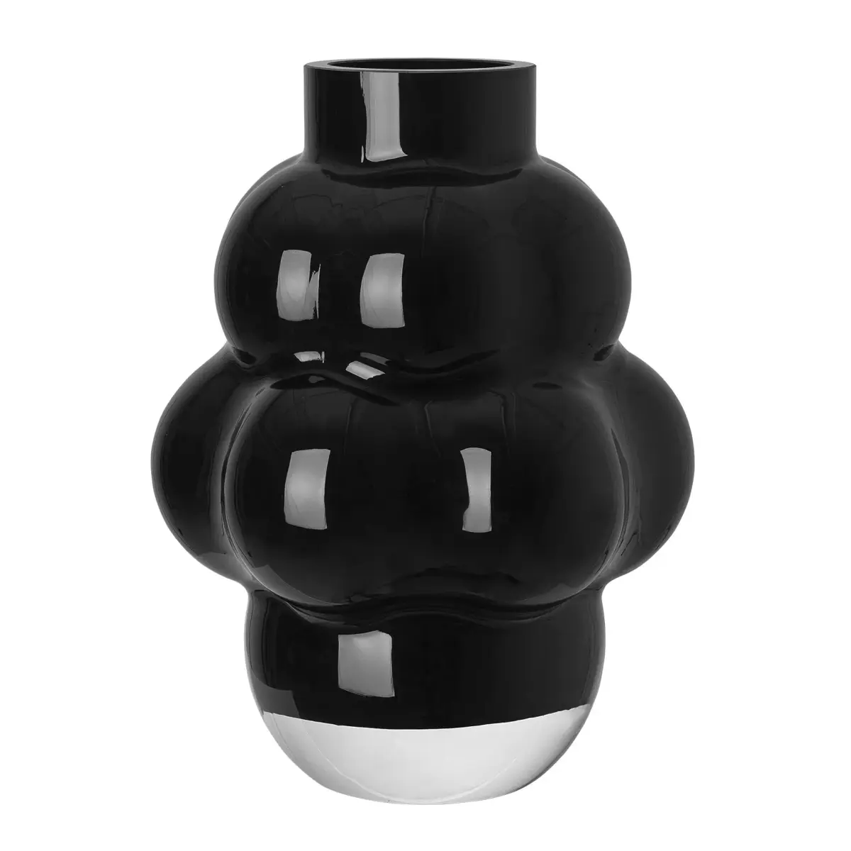 Balloon vase 04 32 cm, Svart