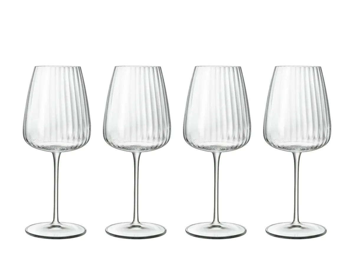 Hvitvinsglass Chardonnay Optica 4-pakning, 55 cl