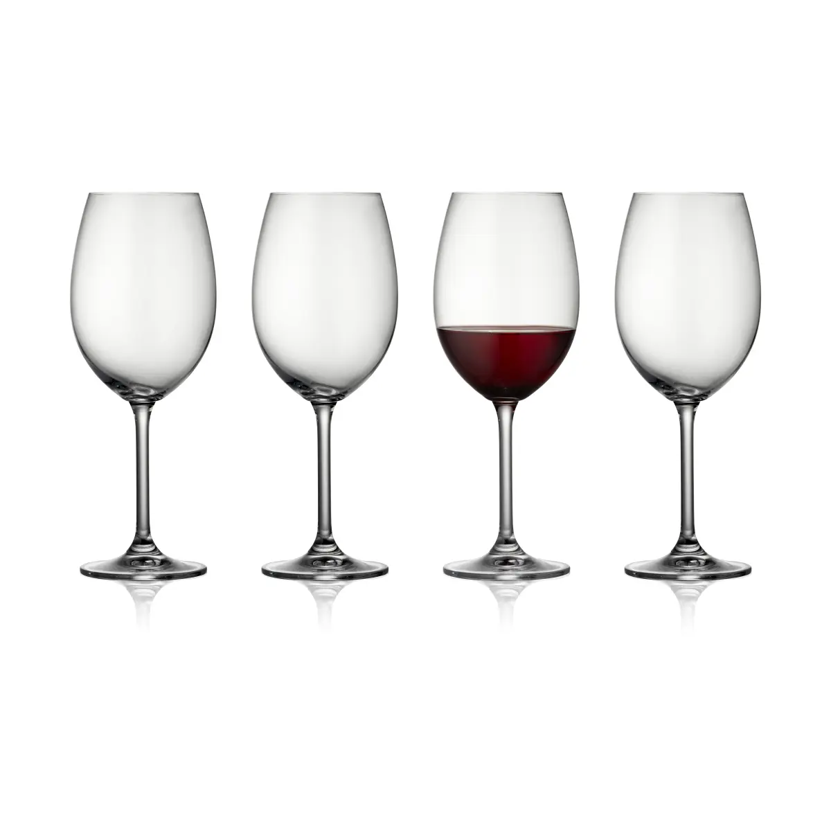 Clarity rødvinsglass 45 cl 4-pakning, Clear