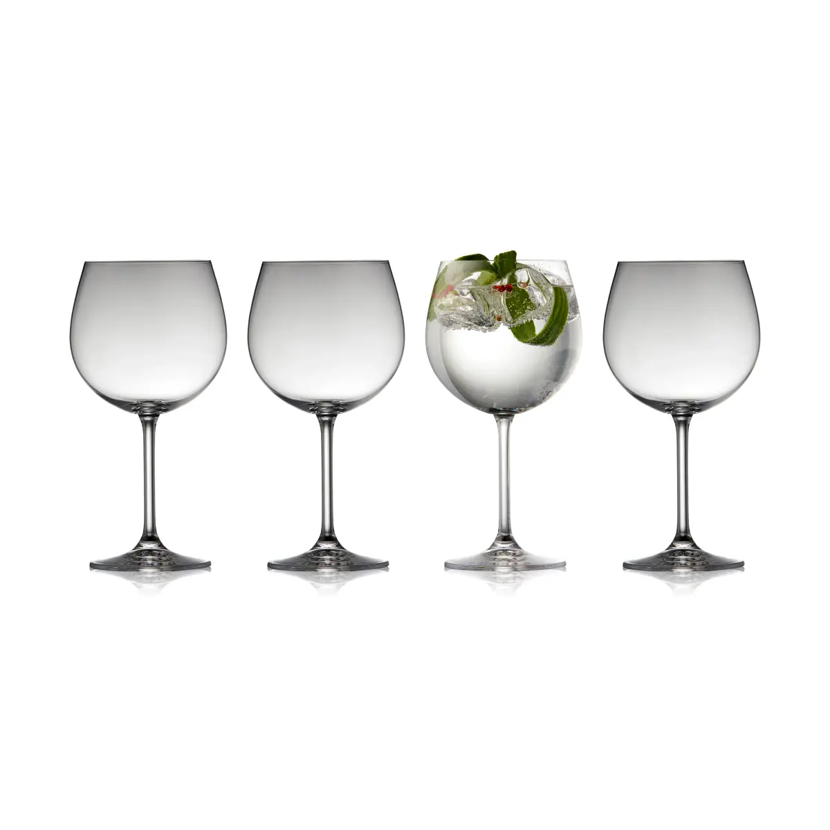 Juvel gin- og tonicglass 57 cl 4-pakning, Krystall