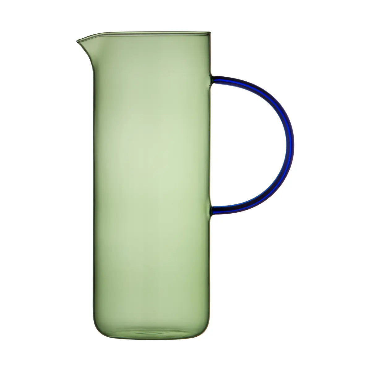 Torino glasskanne 1,1 l, Green-blue