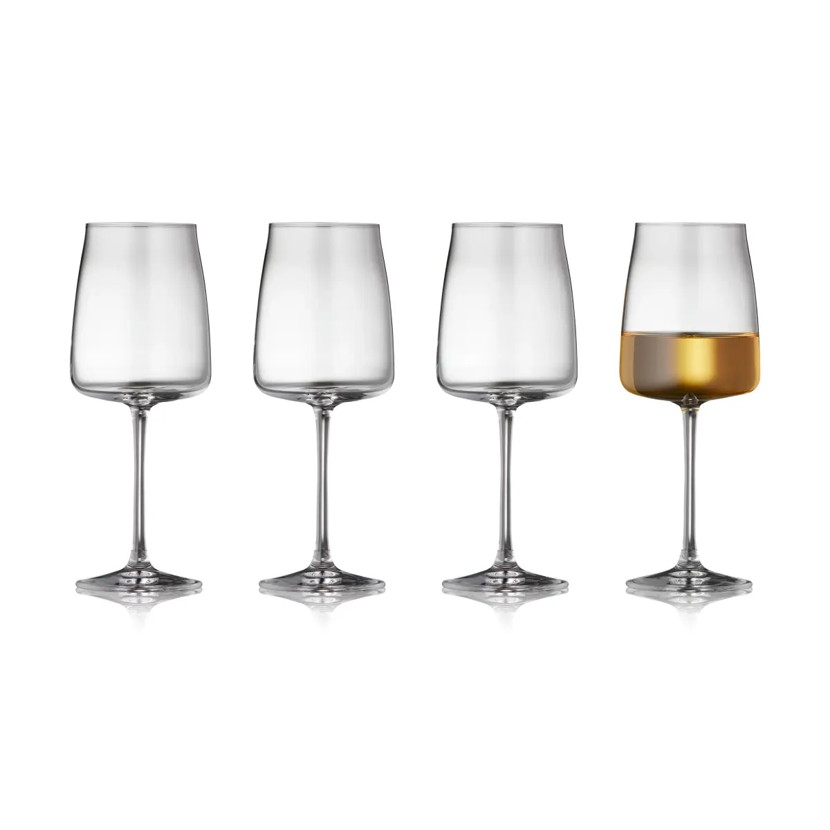 Zero hvitvinsglass 43 cl 4-pakning, Krystall