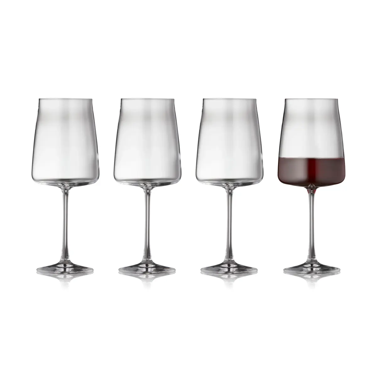 Zero rødvinsglass 54 cl 4-pakning, Krystall