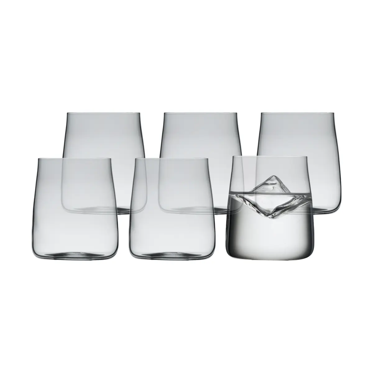 Zero vannglass 42 cl 6-pakning, Krystall