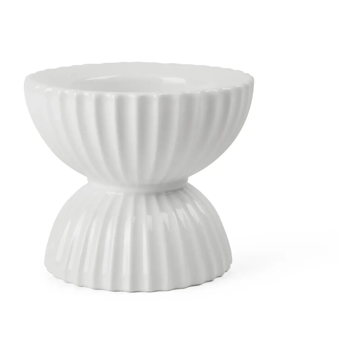 Lyngby Tura kubbelysestake Ø 11,5 cm, Hvit