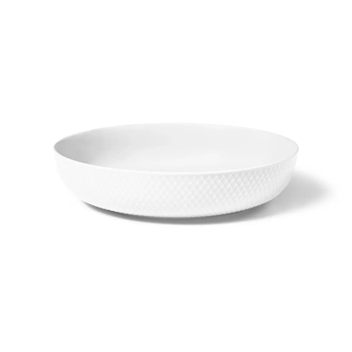 Rhombe Serveringsskål Ø28 cm, Hvit