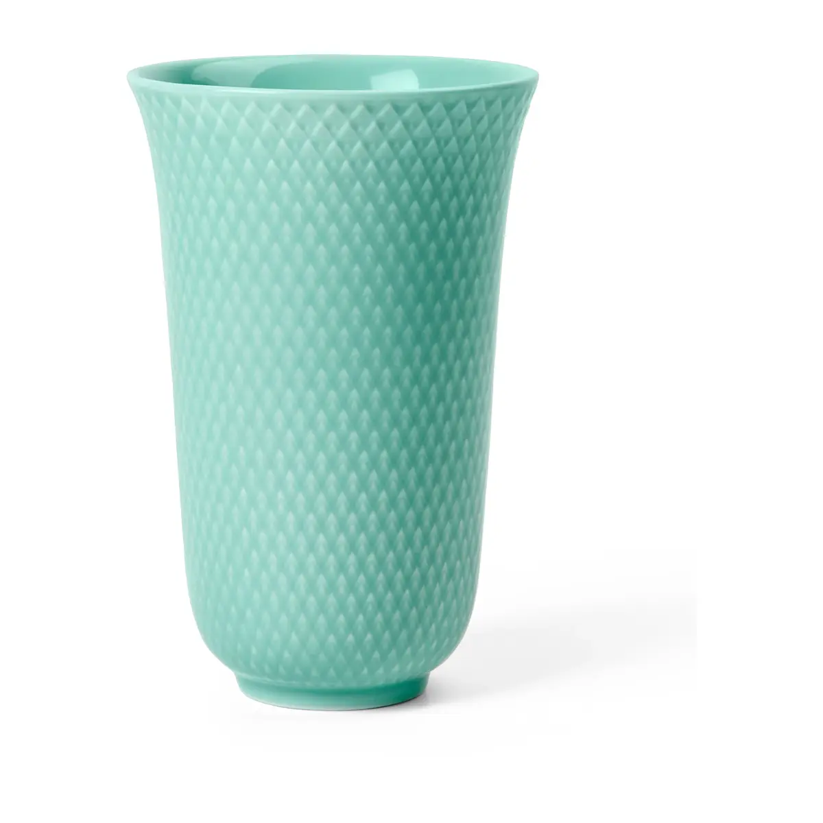 Rhombe vase 15 cm, Aqua
