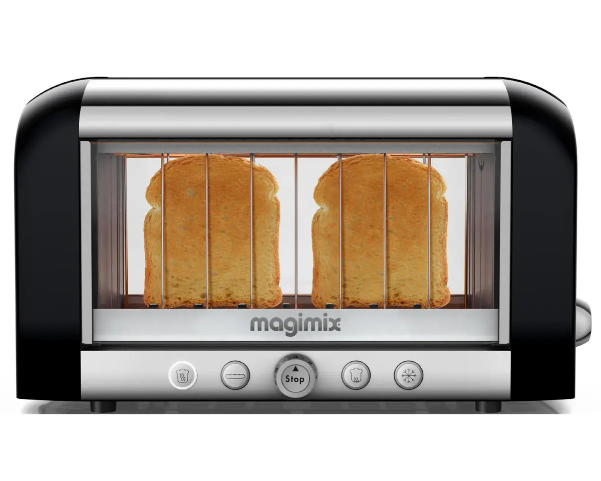 Magimix Brødrister Le Toaster Vision - toaster - black
