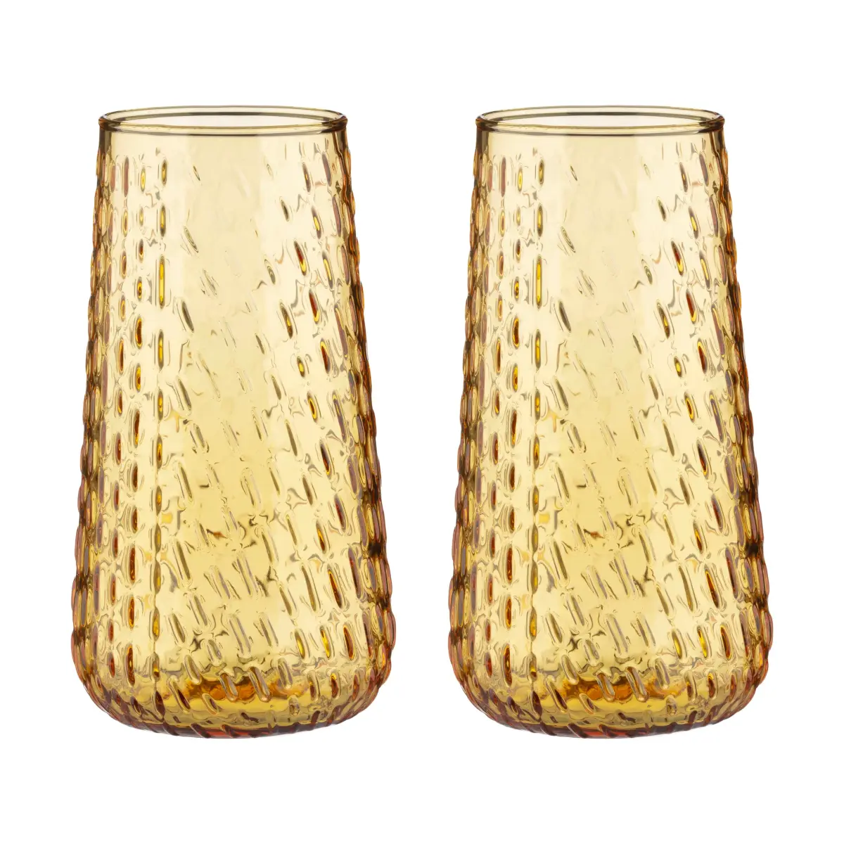 Syksy long tumbler glass 2-pakning, Honey