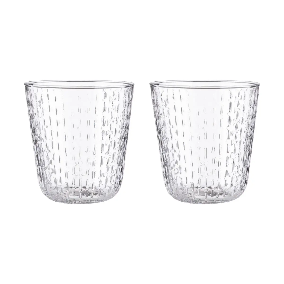 Syksy tumbler glass 36 cl 2-pakning, Klar