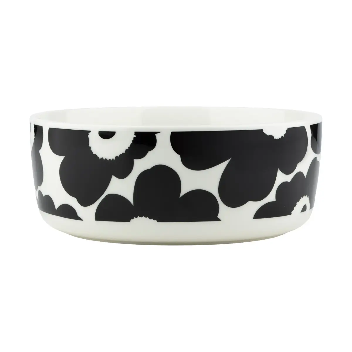Unikko bolle 1,5 l, Black-White