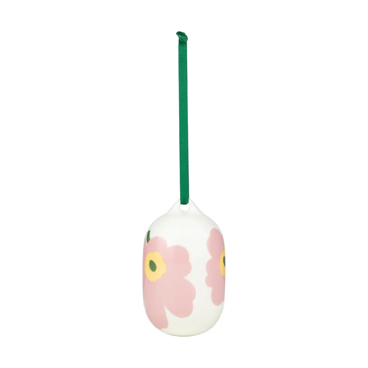 Unikko dekorasjonsanheng, Rosa, 6x9 cm