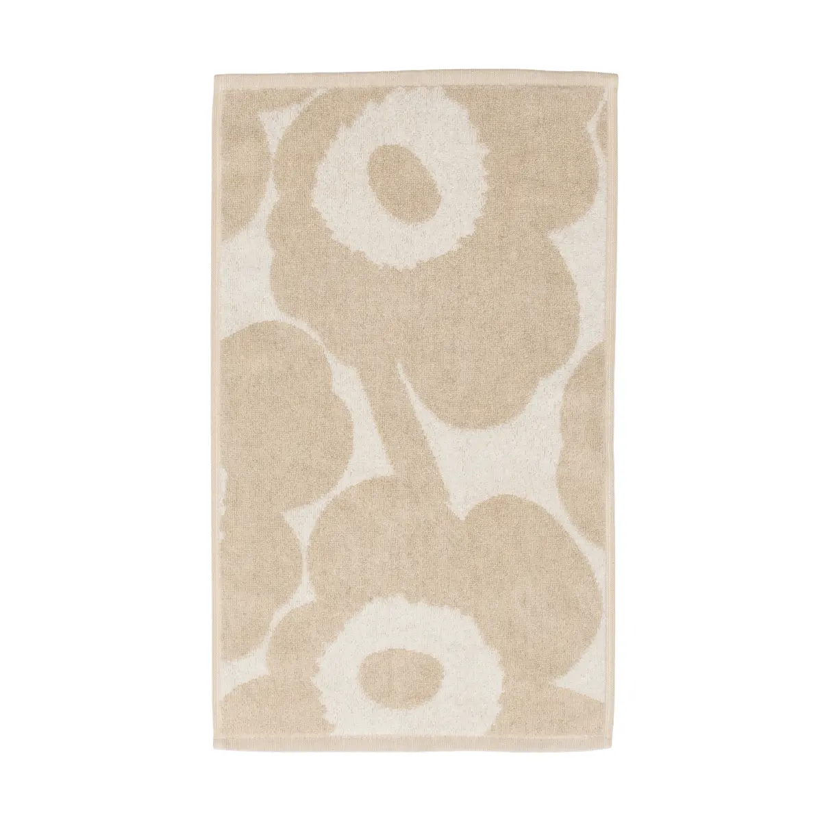 Unikko gjestehåndkle 30x50 cm, Off white-lin