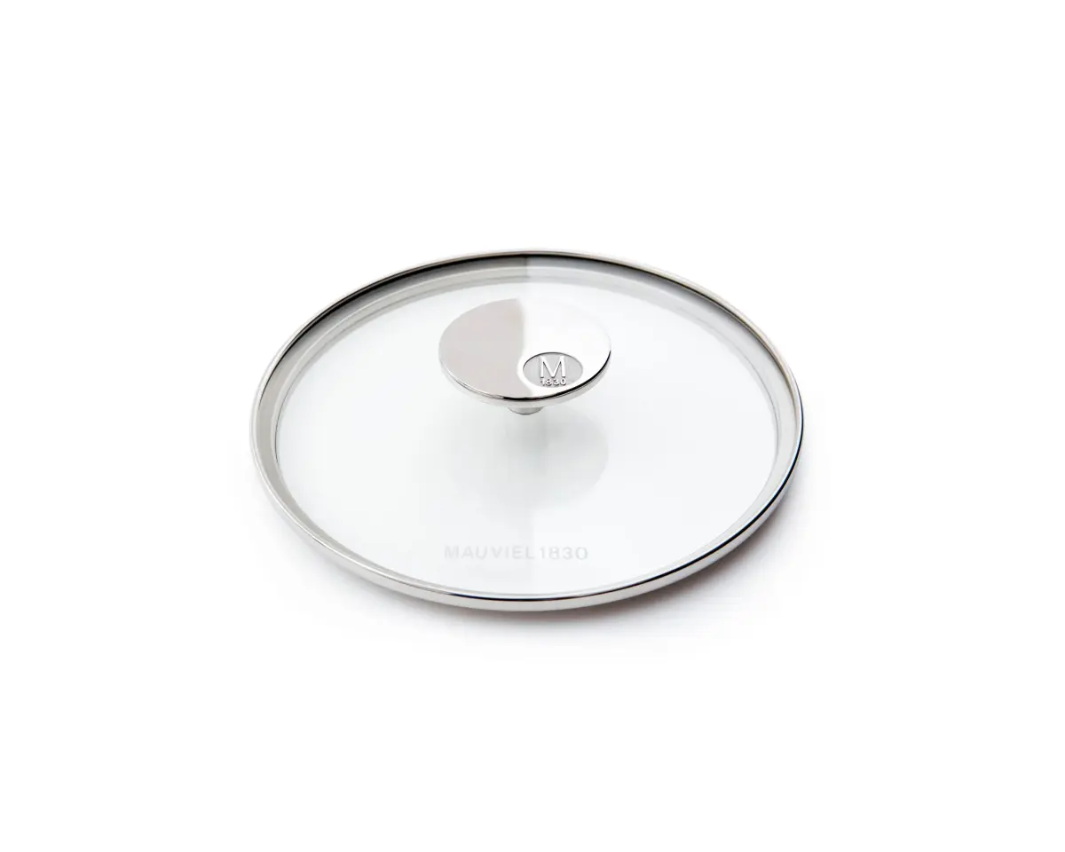 Glasslokk M'360 14 cm, Glass-stål