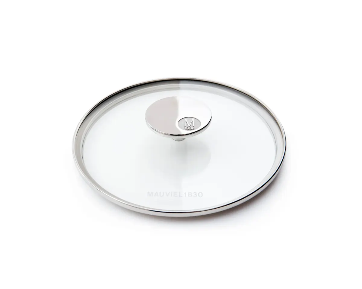 Glasslokk M'360 18 cm, Glasstål