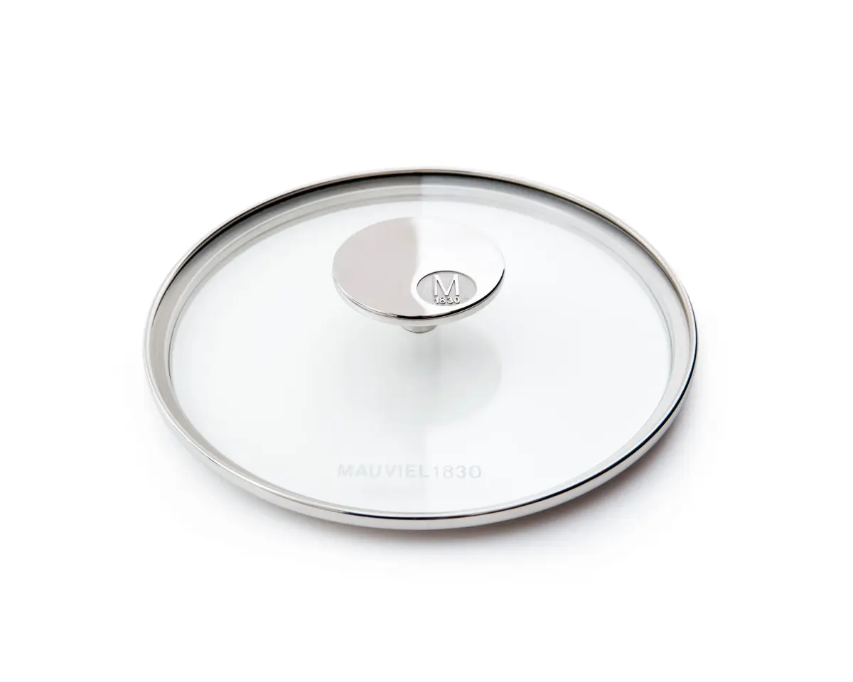 Glasslokk M'360 20 cm, Glass-stål