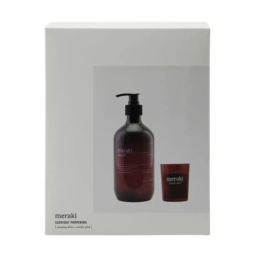Meraki gavesett håndsåpe og duftlys, Everyday pampering