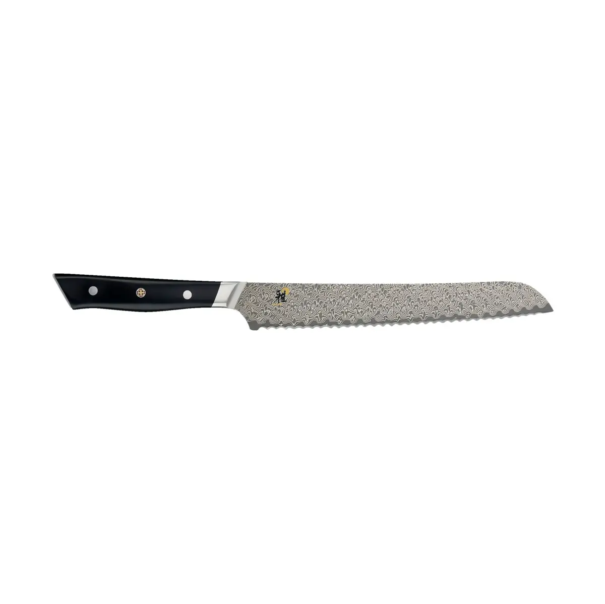 Hibana 800DP brødkniv 24 cm, Damaskus-svart