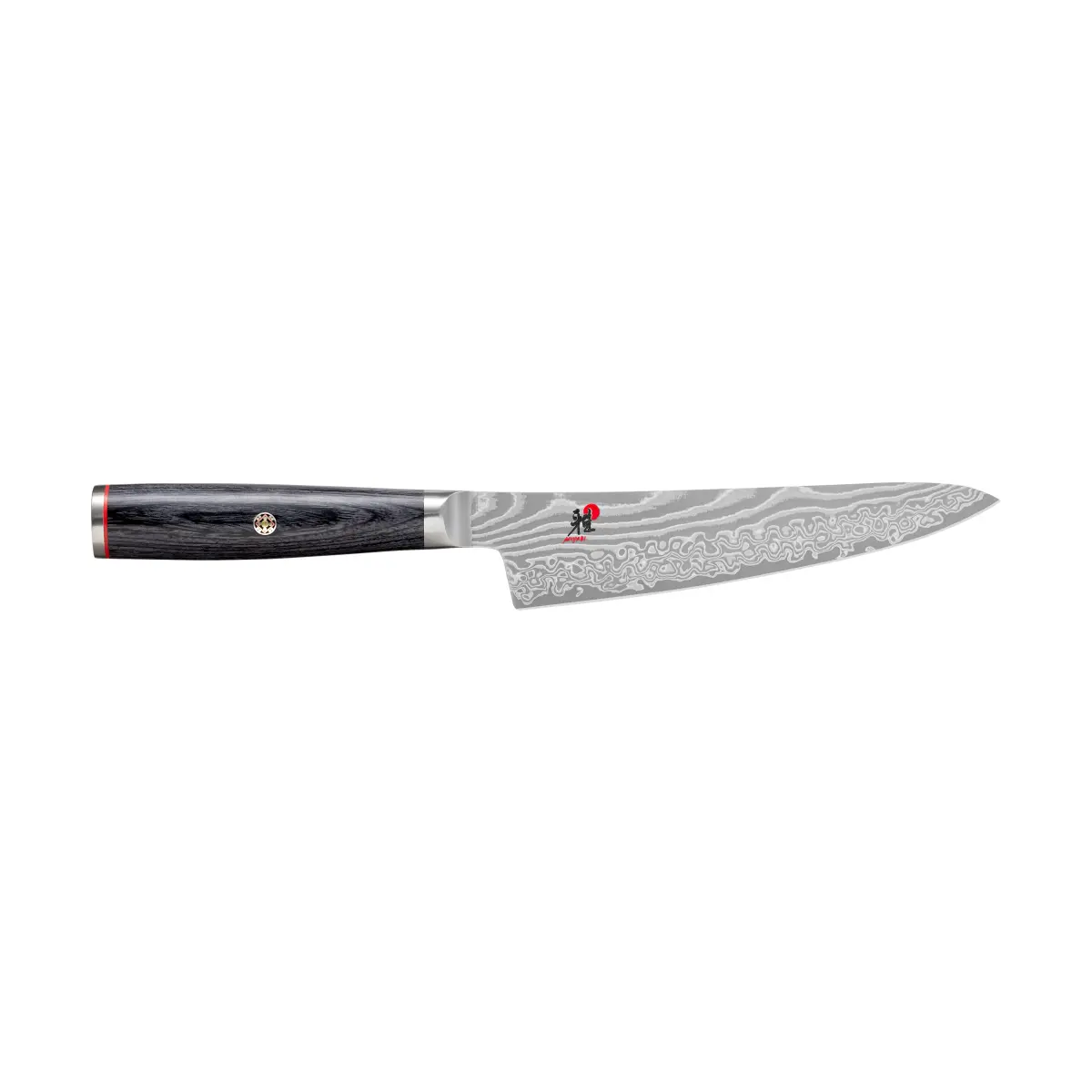Raw 5000FCD shotoh skalkniv 14 cm, Damaskus-svart