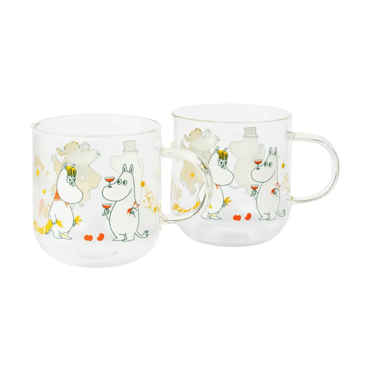 Mumin glasskopp, Kjærlighetsgave, 30 cl, 2-pakning