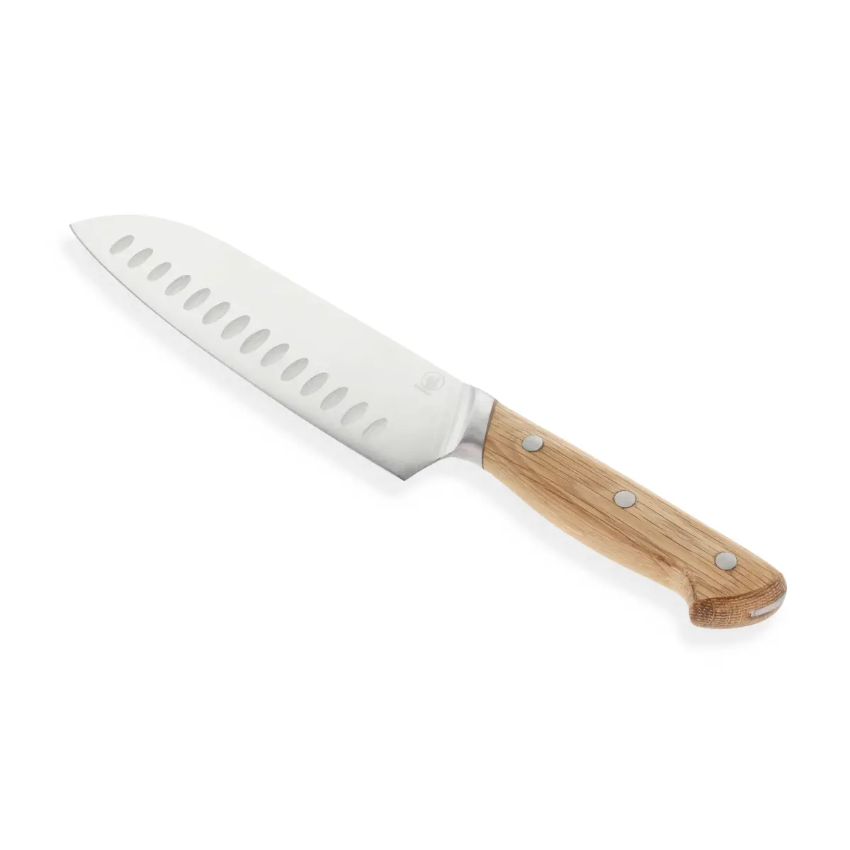 Foresta santokukniv 30 cm, Rustfritt stål-eik