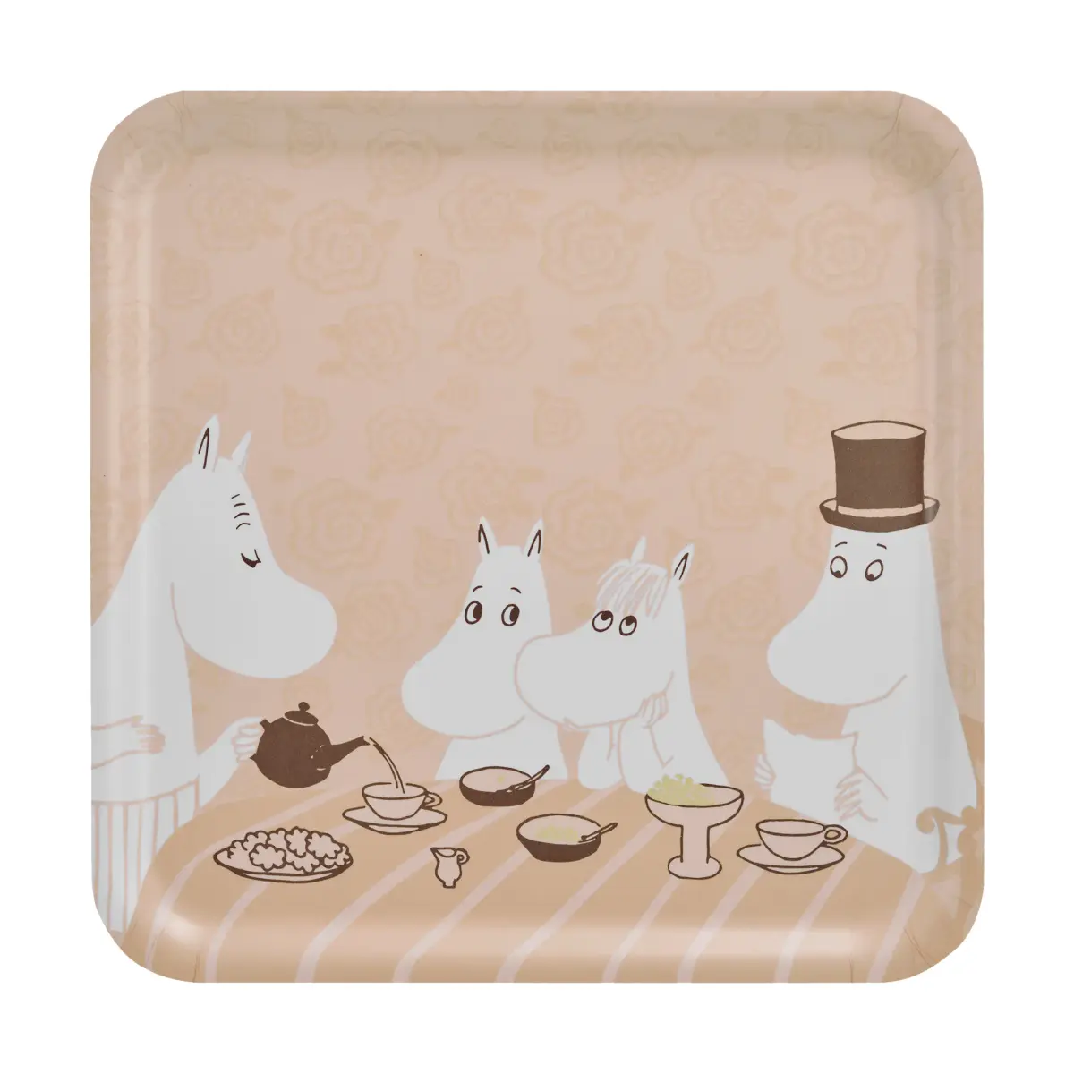 Moomin brett 33x33 cm, Coffee time