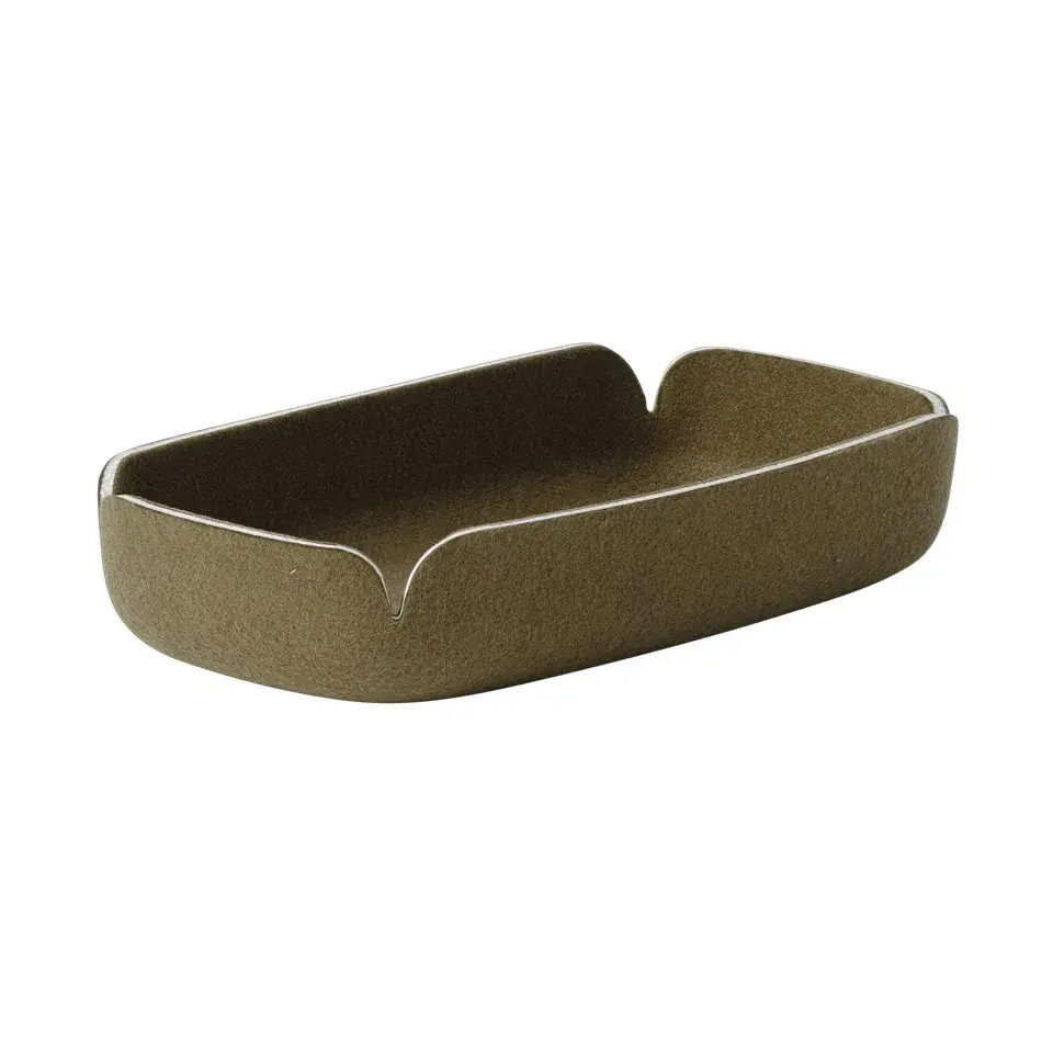 Restore brett 15,5x28 cm, Brown green