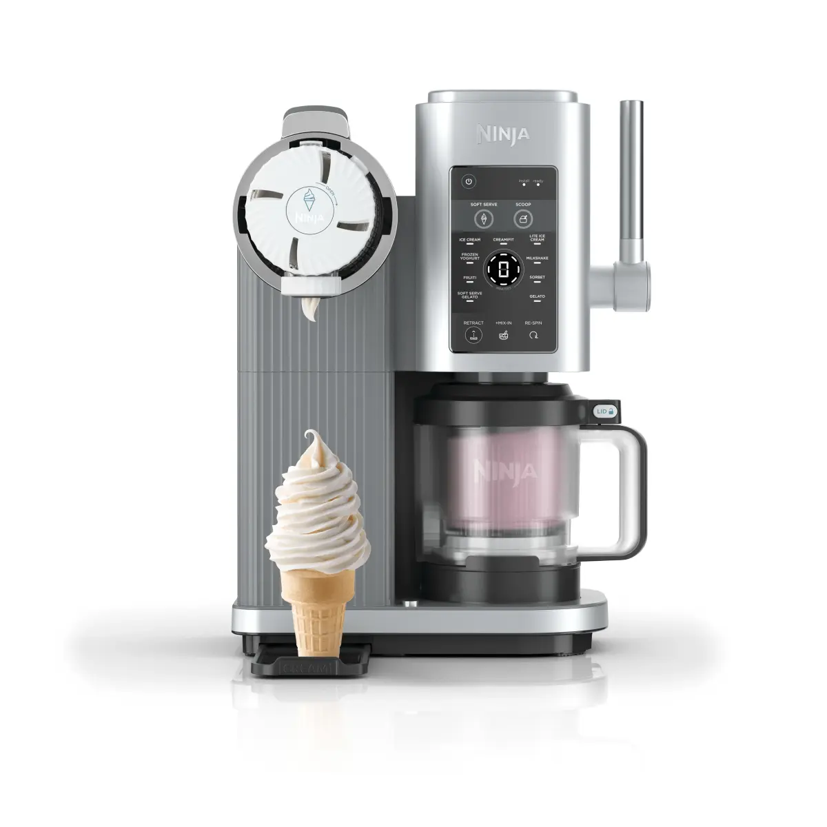 Ninja Creami Swirl is- og dessertmaskin, Black