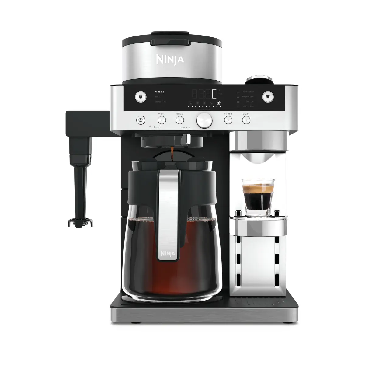 Ninja Prestige Dualbrew automatisk espressomaskin, Black