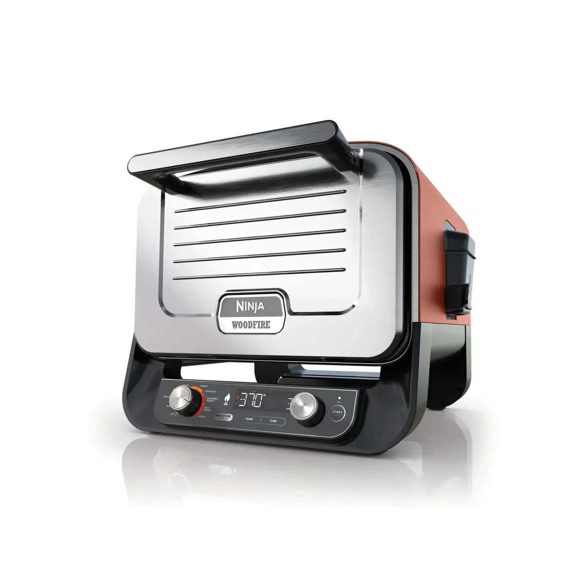 Ninja Woodfire elektrisk ovn og smoker OO101EU, Brun