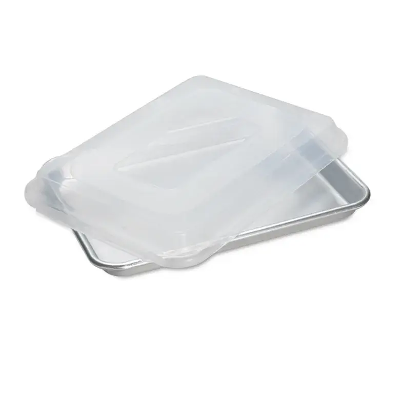 Brownieform med lokk, Aluminium