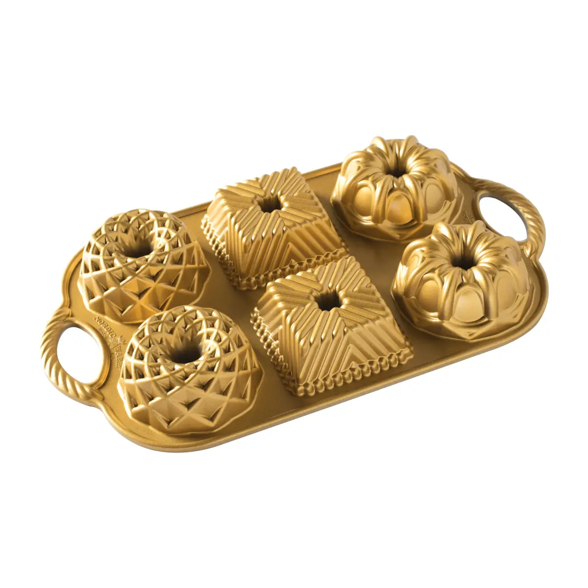 Nordic Ware geo bundtlette, 0,8 l