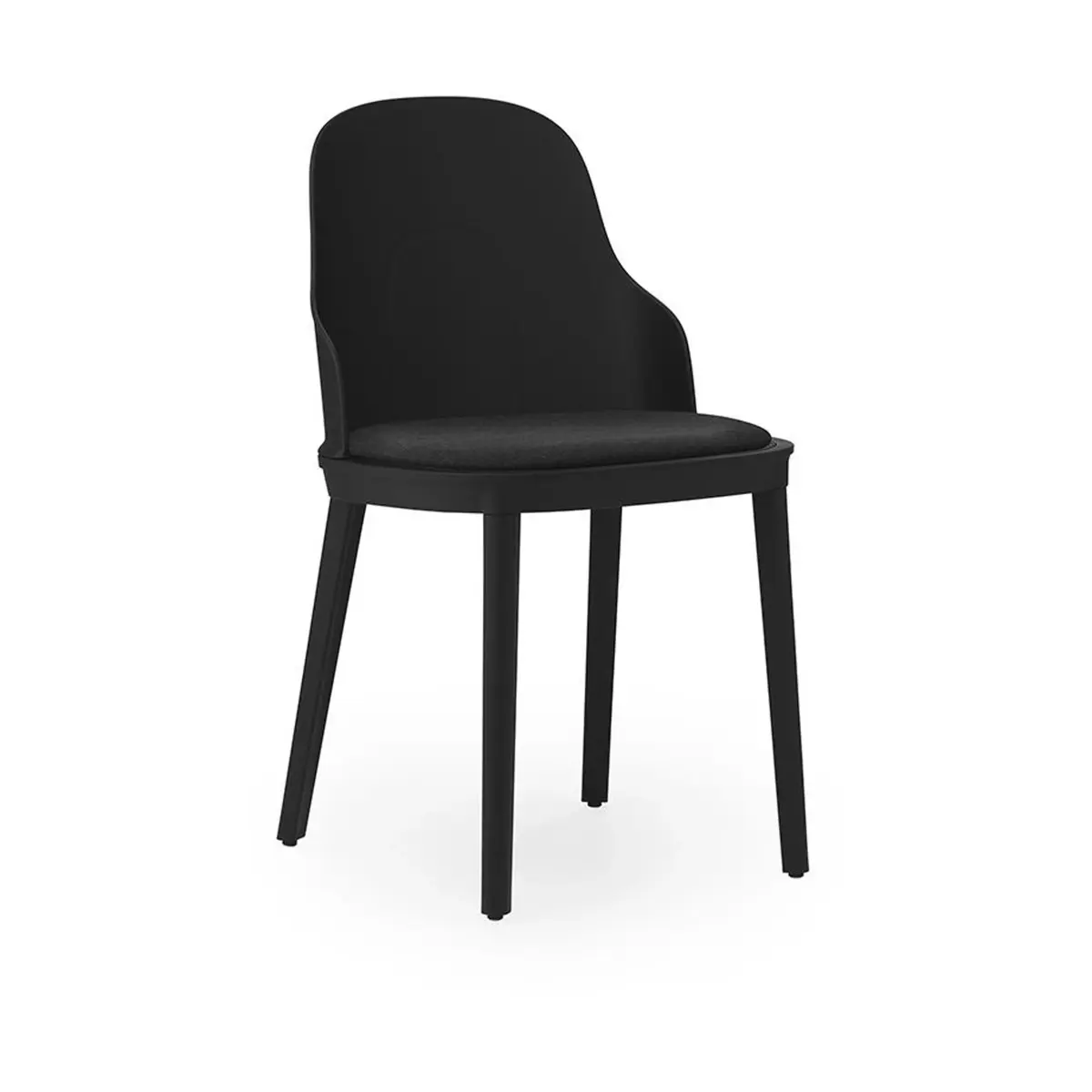 Allez stol med pute, Black