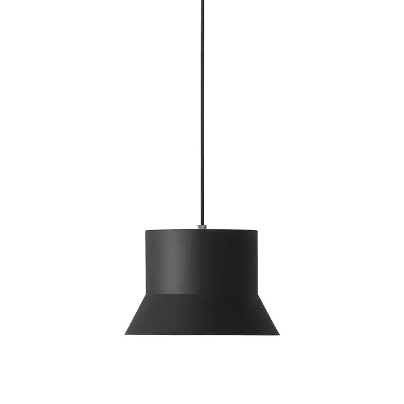 Hat taklampe stor, Black