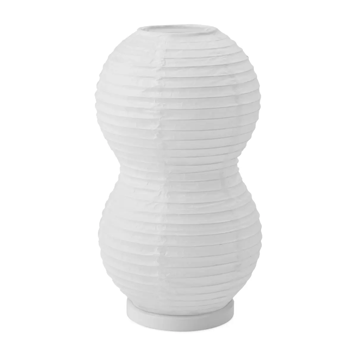 Puff Twist bordlampe 16 x 28,5 cm, Hvit