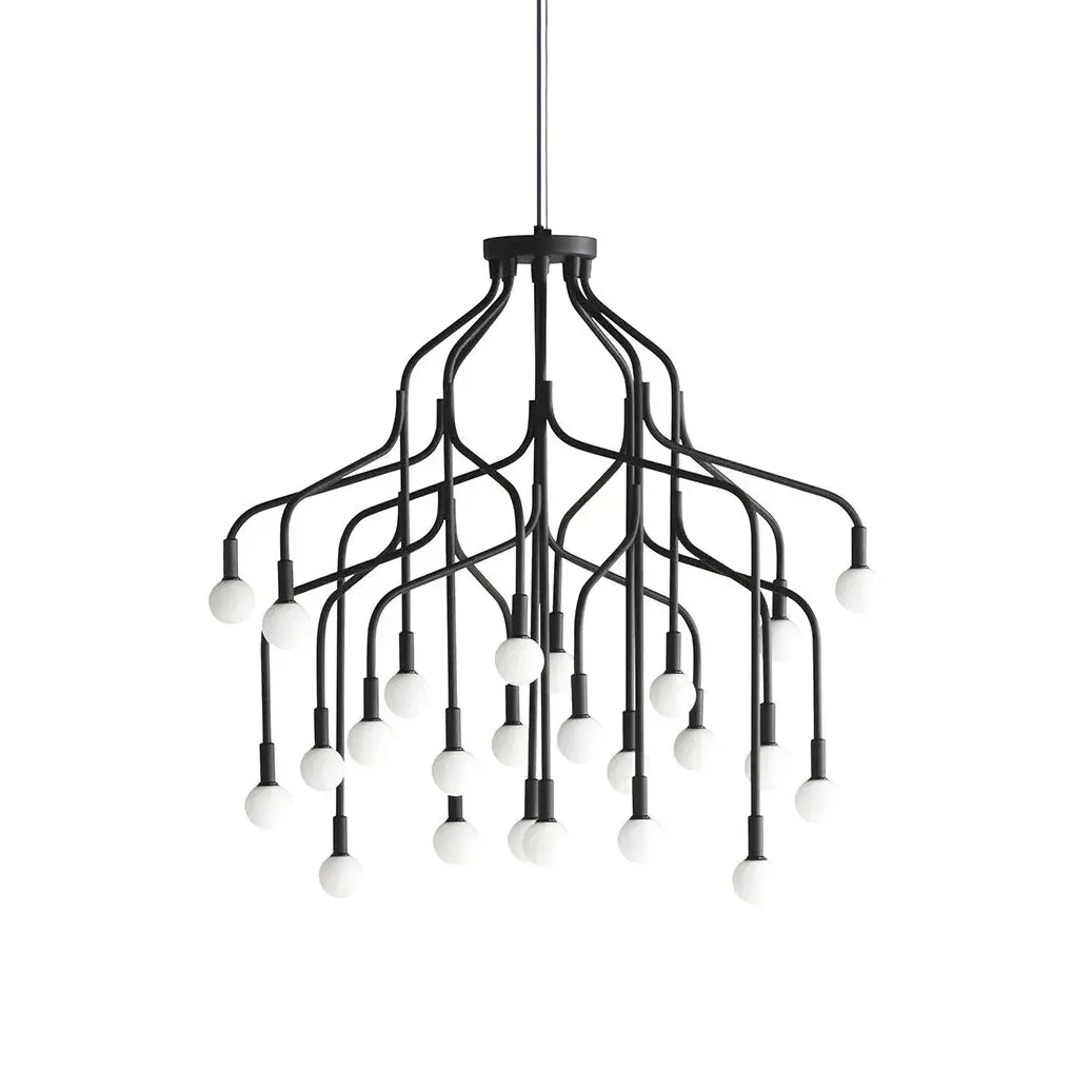 Vekst Taklampe Large, Svart