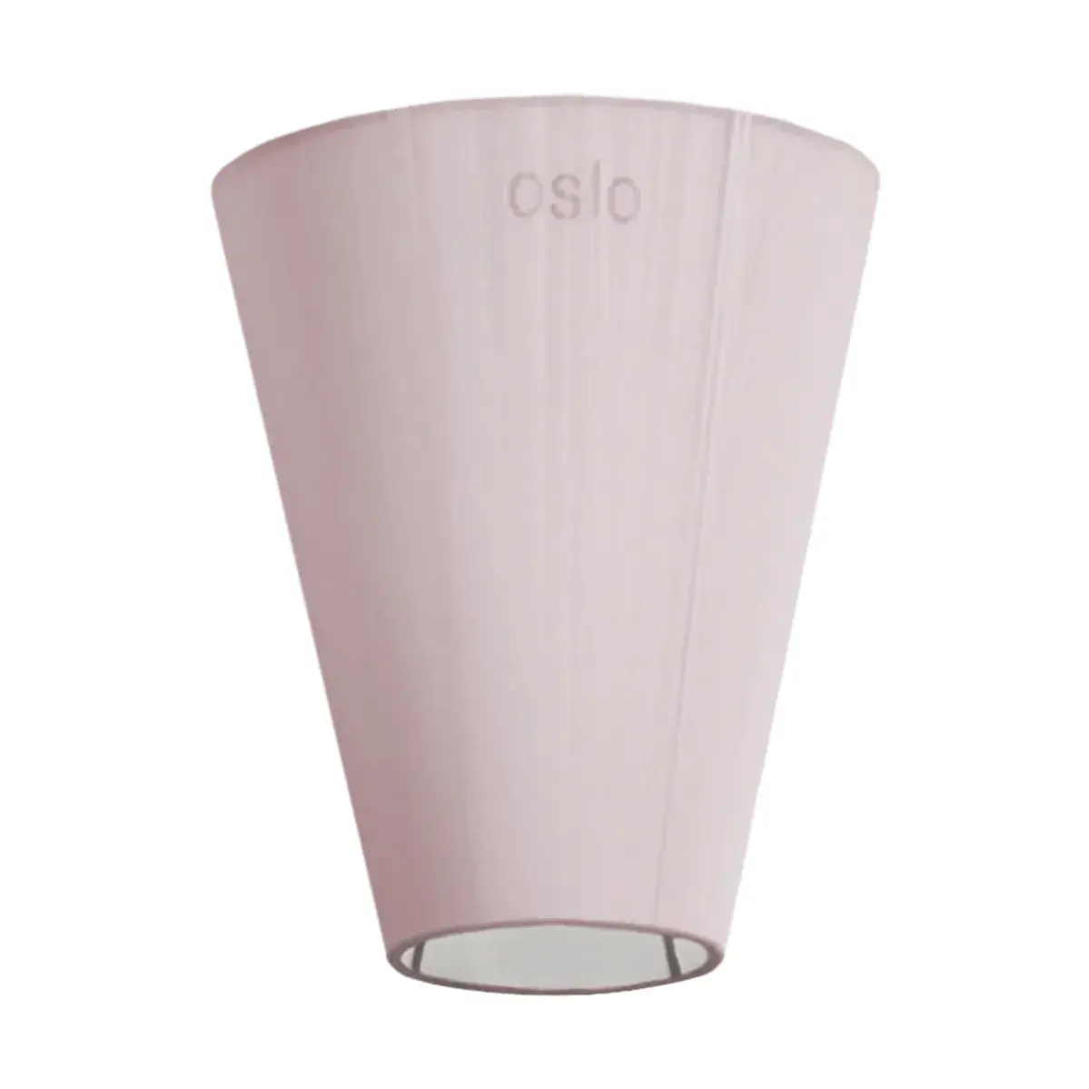 Oslo wood lampeskjerm til gulvlampe limited edition, Muted pink