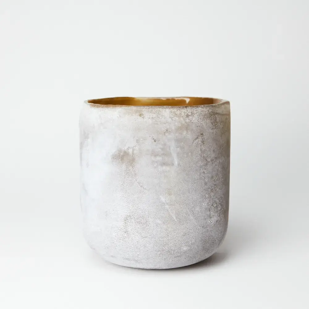 Halde lykt Ø15 cm, Sand