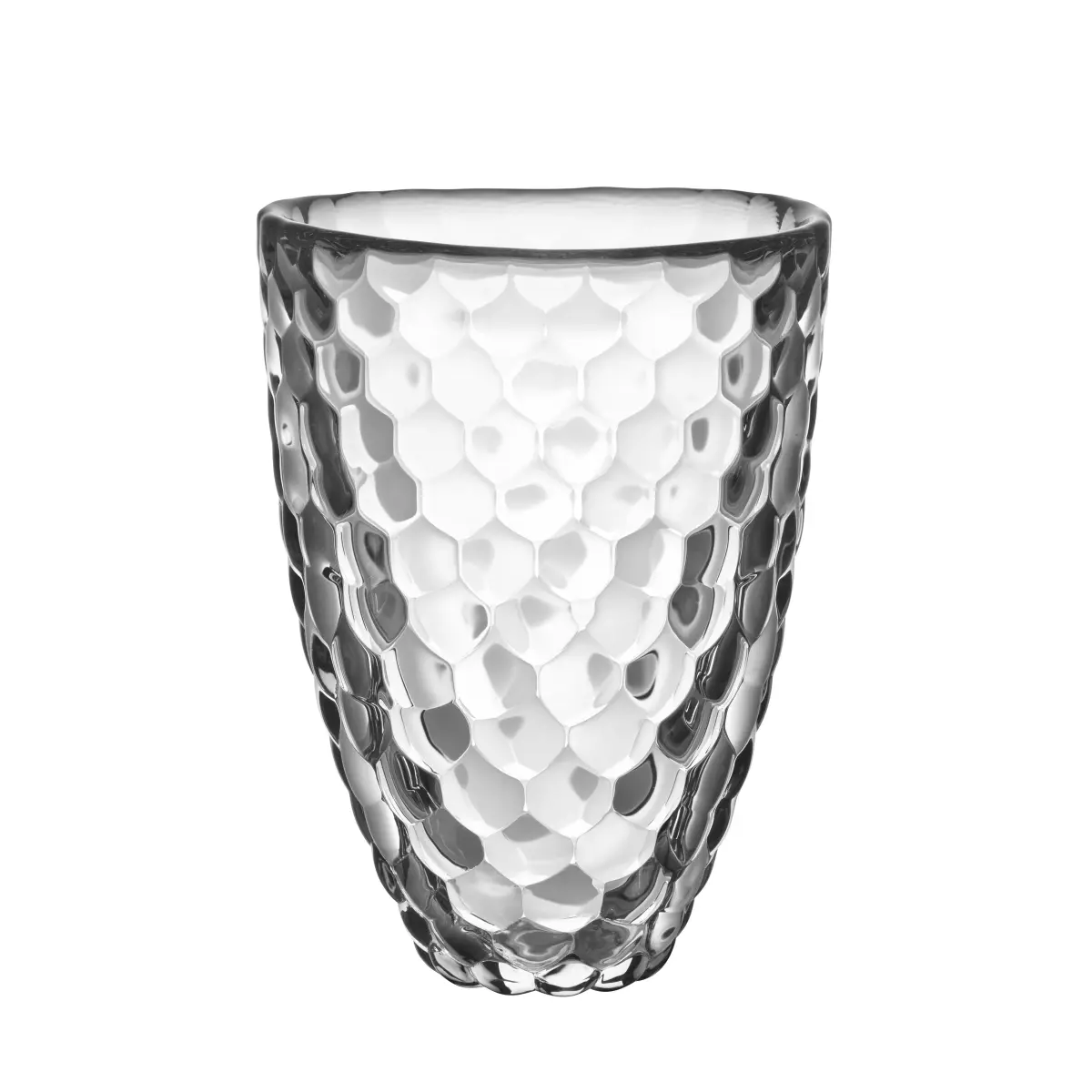 Raspberry vase 160 mm, klar