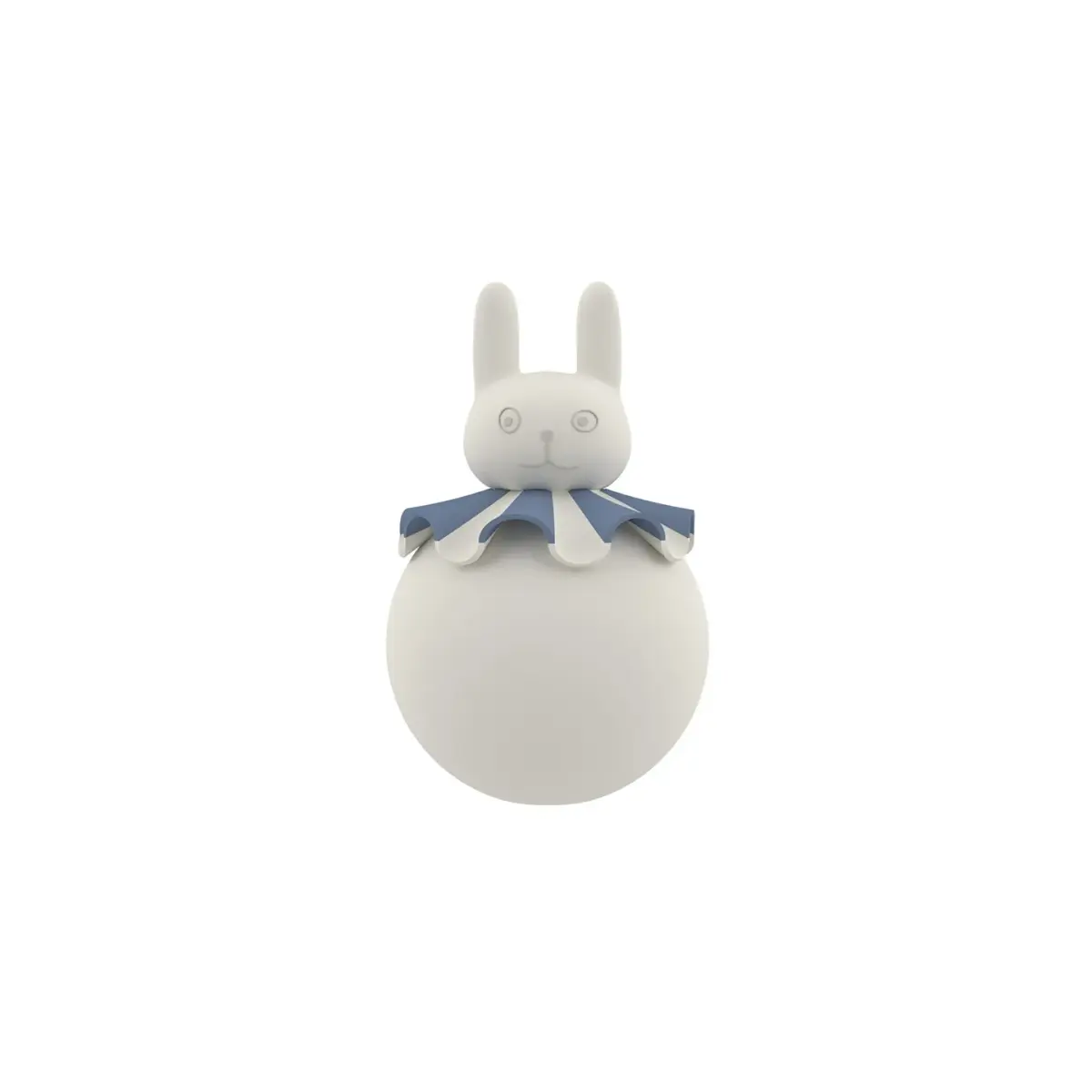 Rabbit nattlampe, Offwhite-blue